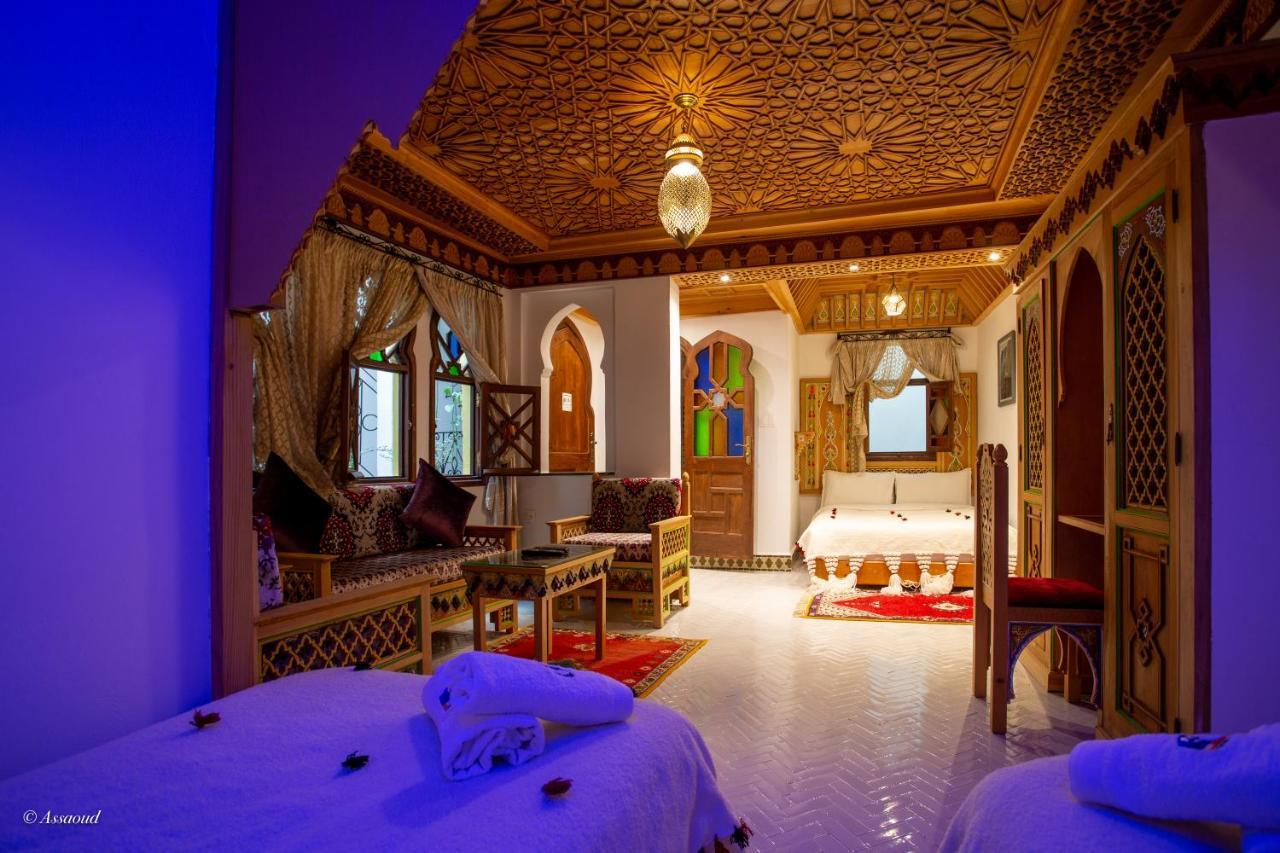 Hotel Dar Mounir Chefchaouen Kültér fotó